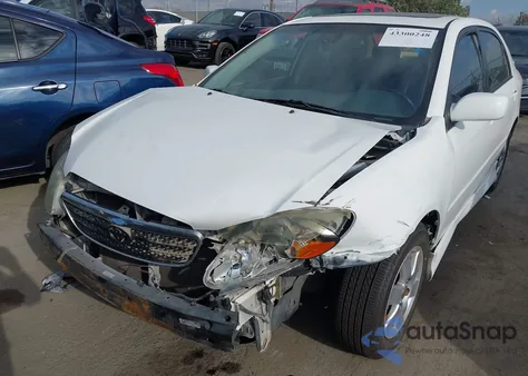 2007 Toyota Corolla S z USA, uszkodzony, nr VIN 1NXBR32EX7Z872385